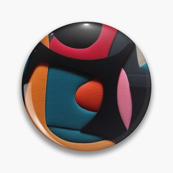 Item preview, Retro design that is reminiscent of pop art motifs made of fabric, wool and felt designed and sold by Pflugart.