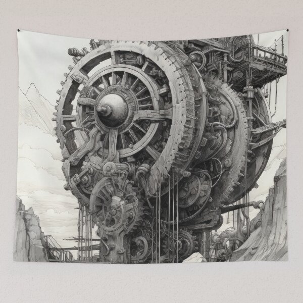 Item preview, Architecture fantasy Machine designed and sold by VisionDuke.