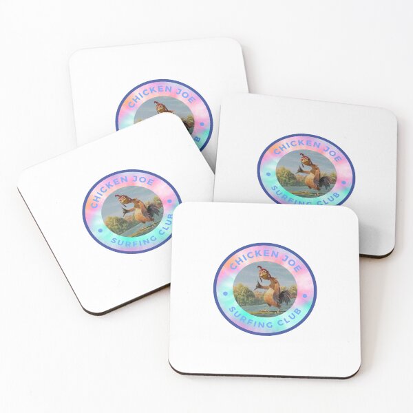 Item preview, psychedelic chicken joe surfing designed and sold by soulsurferart.