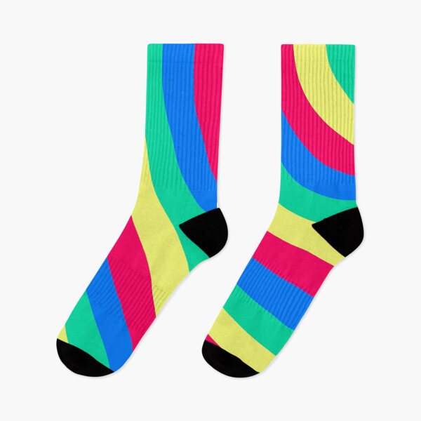 Item preview, Neon Curve Stripes Pattern designed and sold by TheArtism.