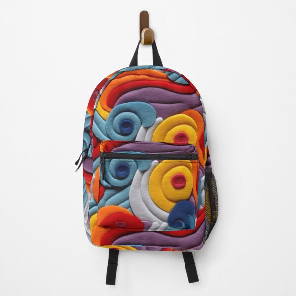 Item preview, Retro design that is reminiscent of pop art motifs made of fabric, wool and felt designed and sold by Pflugart.