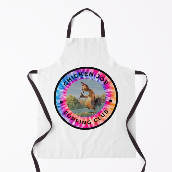 Item preview, tie dye chicken joe surfing designed and sold by soulsurferart.