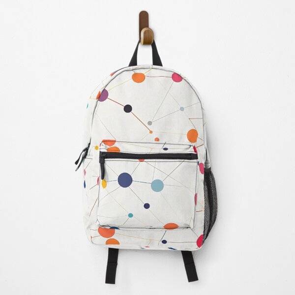 Item preview, A colorful dots and lines design, simplified colors, white background designed and sold by exitbird.
