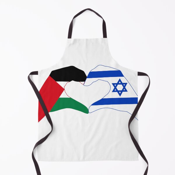 Item preview, We Heart Palestine & Israel Patriot Flag Series designed and sold by Carbon-Fibre Media.