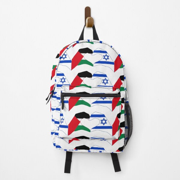Item preview, We Heart Palestine & Israel Patriot Flag Series designed and sold by Carbon-Fibre Media.