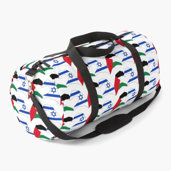 Item preview, We Heart Palestine & Israel Patriot Flag Series designed and sold by Carbon-Fibre Media.