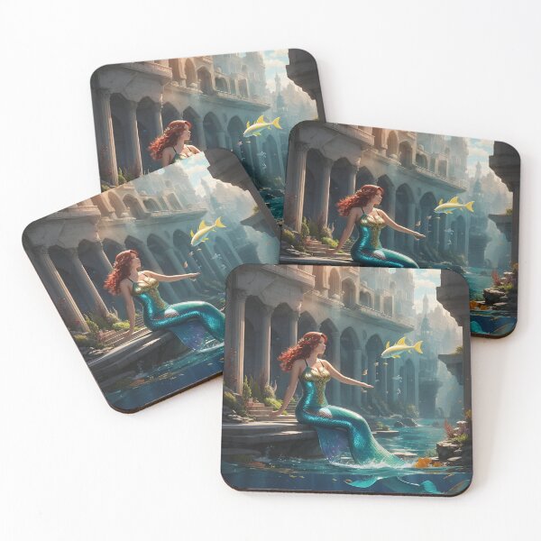 Item preview, Melody of the Depths in the Heart of the Ancient City designed and sold by ArtVibeInk.