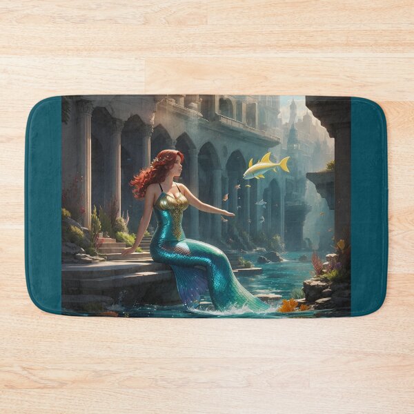 Item preview, Melody of the Depths in the Heart of the Ancient City designed and sold by ArtVibeInk.