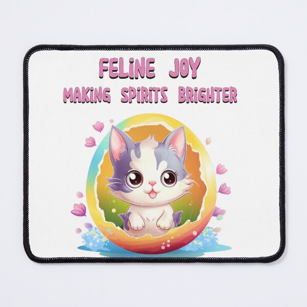 Item preview, Feline Joy Making Spirits Brighter designed and sold by BeyourJC.