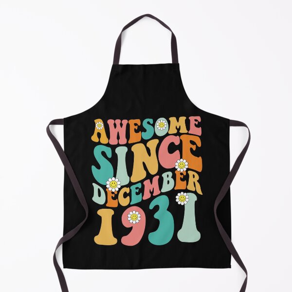 Item preview, Awesome Since December 1931 | Made In 1931 | Retro Groovy Birthday designed and sold by Christina-grich.