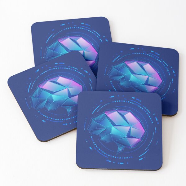Item preview, low poly medical neurology brain analysis designed and sold by NiamLab.