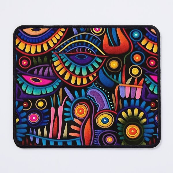 Item preview, Retro design that is reminiscent of pop art motifs made of fabric, wool and felt designed and sold by Pflugart.