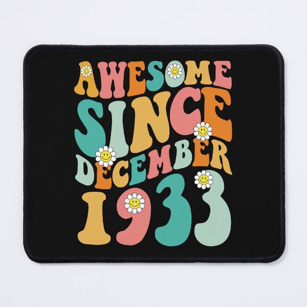Item preview, Awesome Since December 1933 | Made In 1933 | Retro Groovy Birthday designed and sold by Christina-grich.