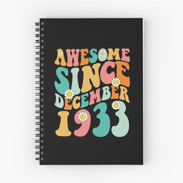 Item preview, Awesome Since December 1933 | Made In 1933 | Retro Groovy Birthday designed and sold by Christina-grich.