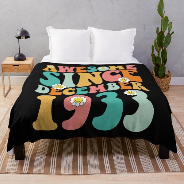 Item preview, Awesome Since December 1933 | Made In 1933 | Retro Groovy Birthday designed and sold by Christina-grich.