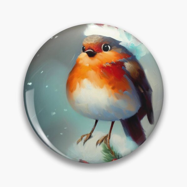 Item preview, Christmas Robin 1 designed and sold by CrankyOldDude.