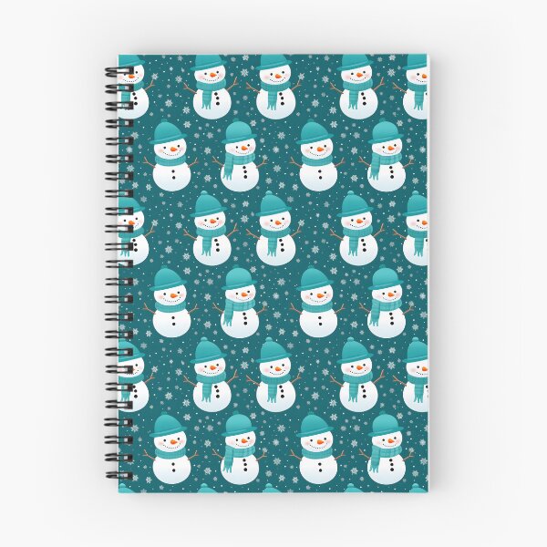 Item preview, Teal and White Cute Snowman, Composite Overlay Pattern #5 designed and sold by ARTficiallyAnon.