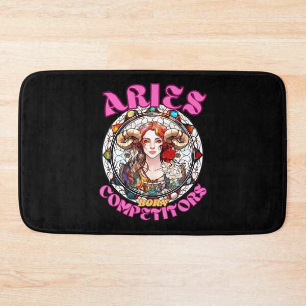 Item preview, Aries: Born Competitors. aries quote designed and sold by ZodiacWonders.
