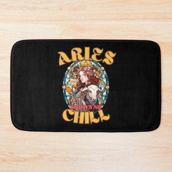 Item preview, Aries Knows No Chill. aries astrology designed and sold by ZodiacWonders.