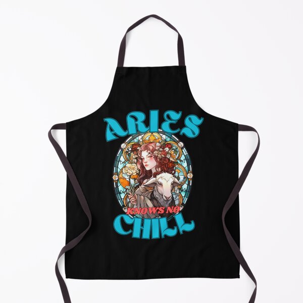 Item preview, Aries Knows No Chill. aries goddess designed and sold by ZodiacWonders.