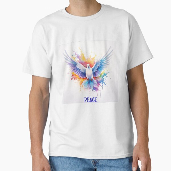 Item preview, Ceasefire Now Peace Dove for world peace and No More War designed and sold by OliveAndSnow.