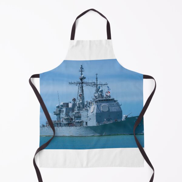 Item preview, STK109781M-Guided-missile cruiser USS Mobile Bay. designed and sold by StocktrekImages.