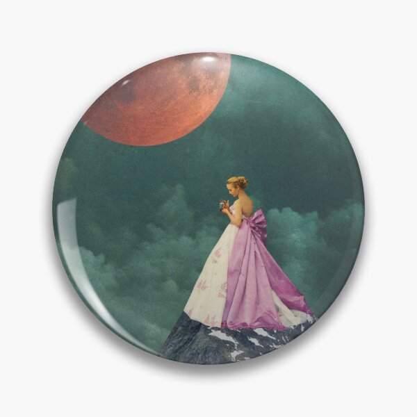 Artikelvorschau, Unter dem Mond - Vintage-inspirierte Collage-Illustration entworfen und verkauft von Ifan Bates.
