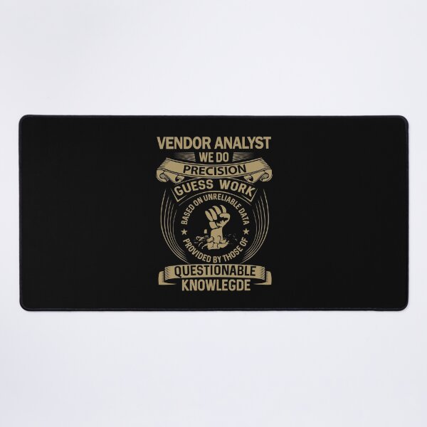 Item preview, Vendor Analyst designed and sold by MiraclePitts.