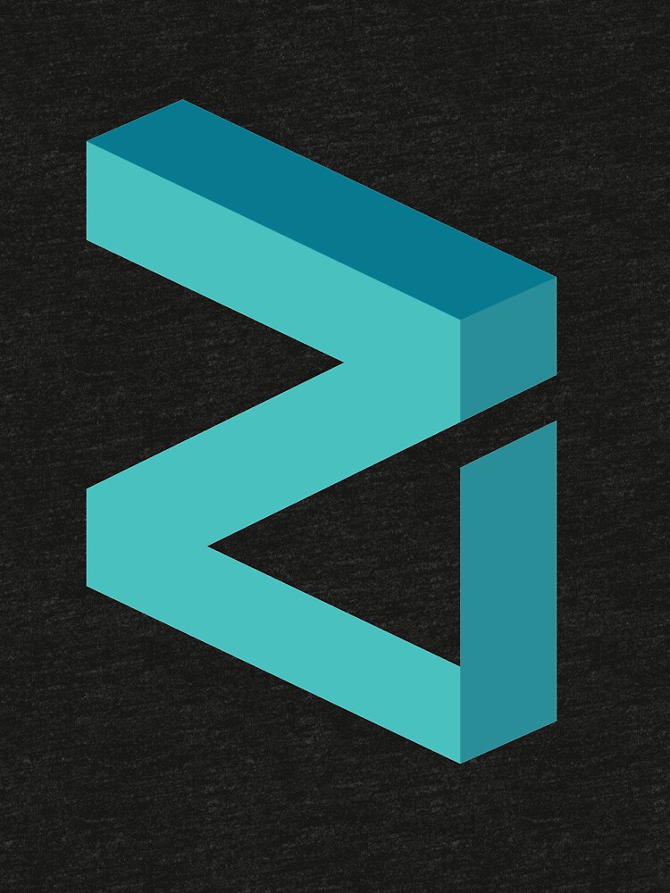 "Zilliqa ZIL Crypto Currency Icon" T-shirt by ambientred ...