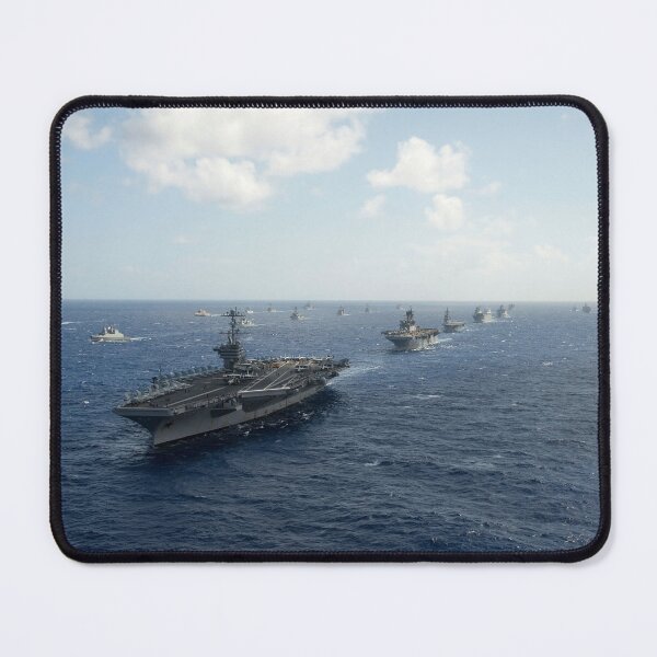 Item preview, STK109779M-Forty ships and submarines steam in close formation during RIMPAC. designed and sold by StocktrekImages.