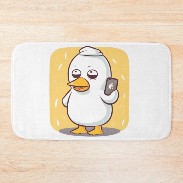 Item preview, Duck talking on the phone (white background only) designed and sold by Nopphadon44.