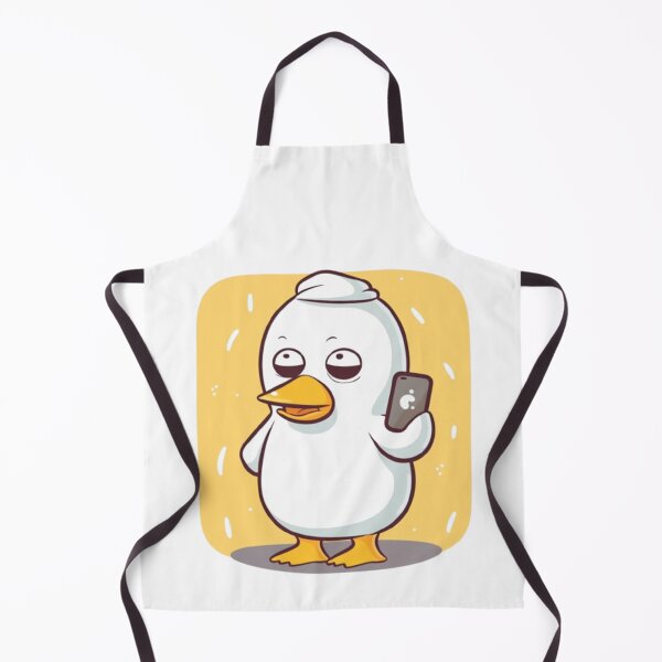 Item preview, Duck talking on the phone (white background only) designed and sold by Nopphadon44.