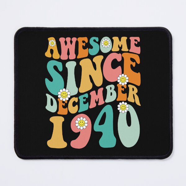 Item preview, Awesome Since December 1940 | Made In 1940 | Retro Groovy Birthday designed and sold by Christina-grich.