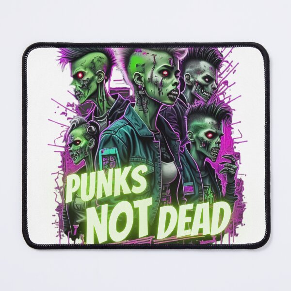 Item preview, Retro Punks Not Dead Zombies designed and sold by risingphoenix6.