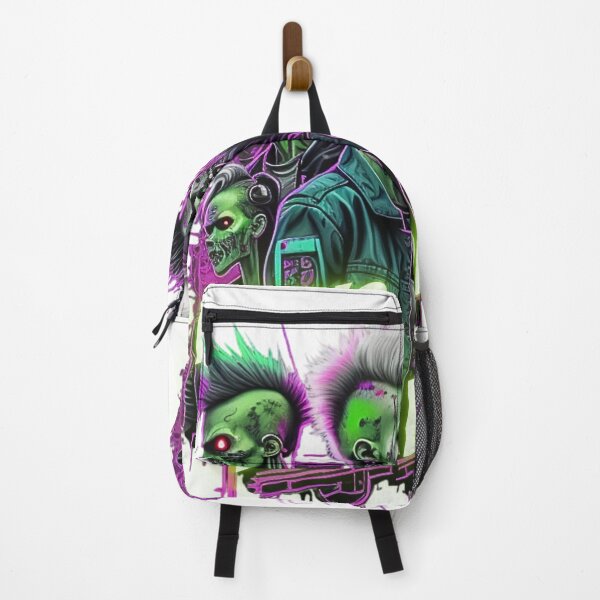 Item preview, Retro Punks Not Dead Zombies designed and sold by risingphoenix6.