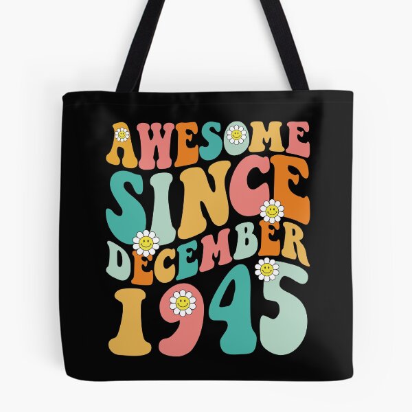 Item preview, Awesome Since December 1945 | Made In 1945 | Retro Groovy Birthday designed and sold by Christina-grich.