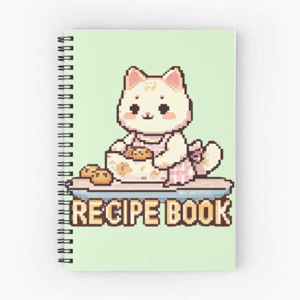 Item preview, Cute Cat Baking designed and sold by FoxOfPixels.
