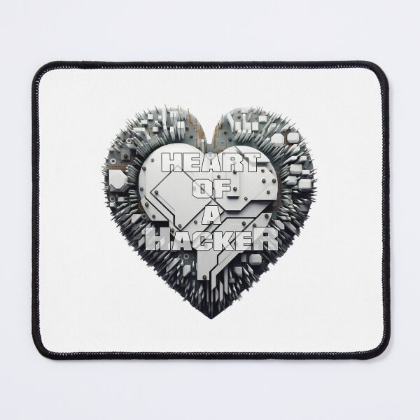 Item preview,  Heart of a Hacker designed and sold by PepeCartoon.