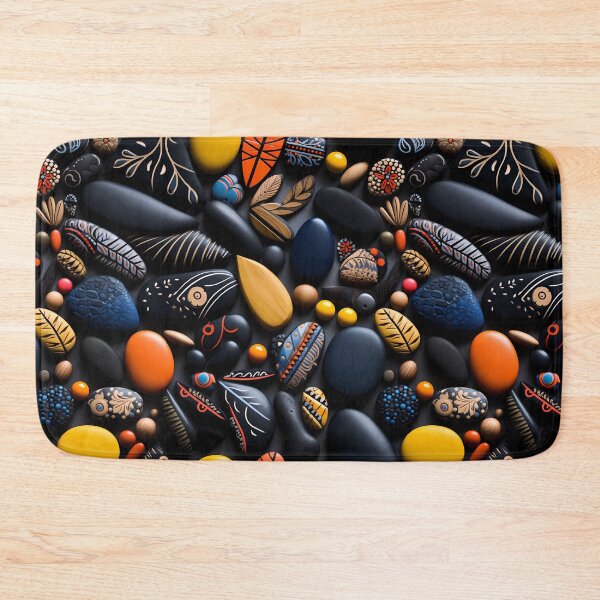 Item preview, African pattern - Pebble Mosaic designed and sold by ART-VUVULE.