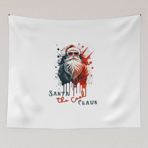 Item preview, Santa, the Cool Claus designed and sold by NickTaroDesign.