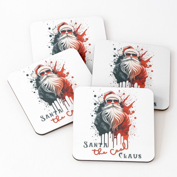 Item preview, Santa, the Cool Claus designed and sold by NickTaroDesign.