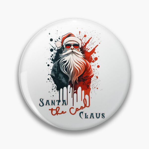 Item preview, Santa, the Cool Claus designed and sold by NickTaroDesign.