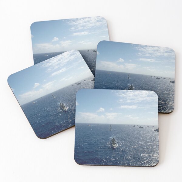 Item preview, STK109776M-Ships and submarines in close formation. designed and sold by StocktrekImages.