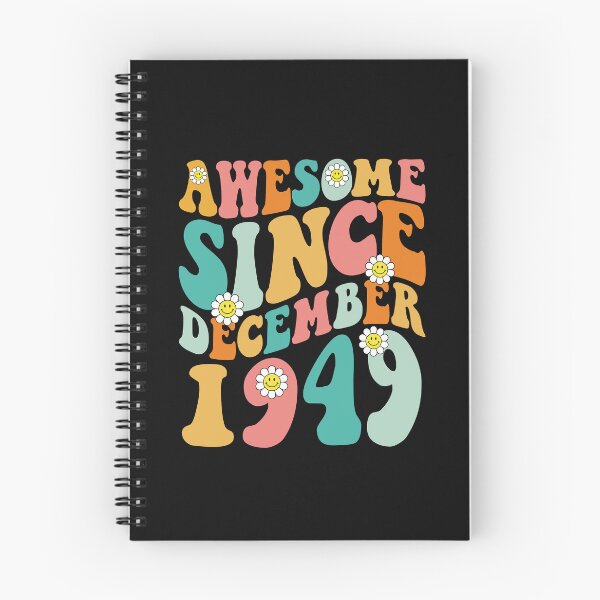 Item preview, Awesome Since December 1949 | Made In 1949 | Retro Groovy Birthday designed and sold by Christina-grich.