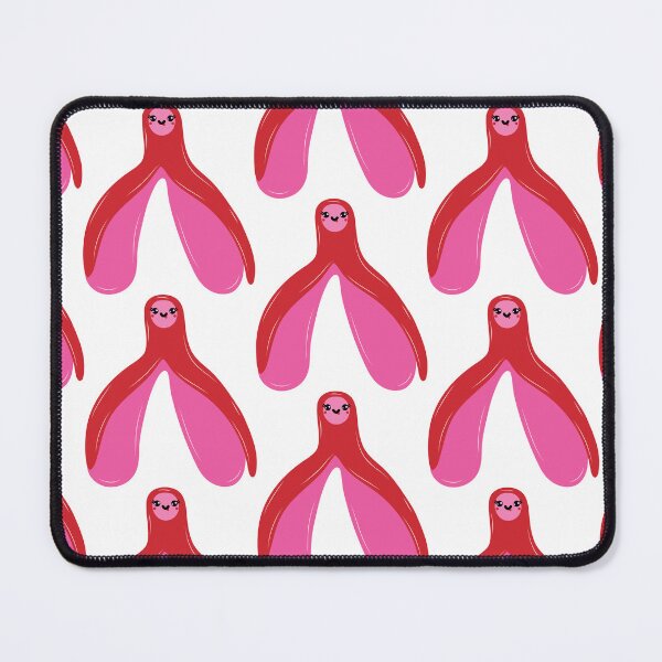 Item preview, Reproductive system of the clitoris with kawaii eyes. designed and sold by Innamalinka.