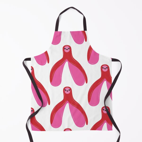 Item preview, Reproductive system of the clitoris with kawaii eyes. designed and sold by Innamalinka.