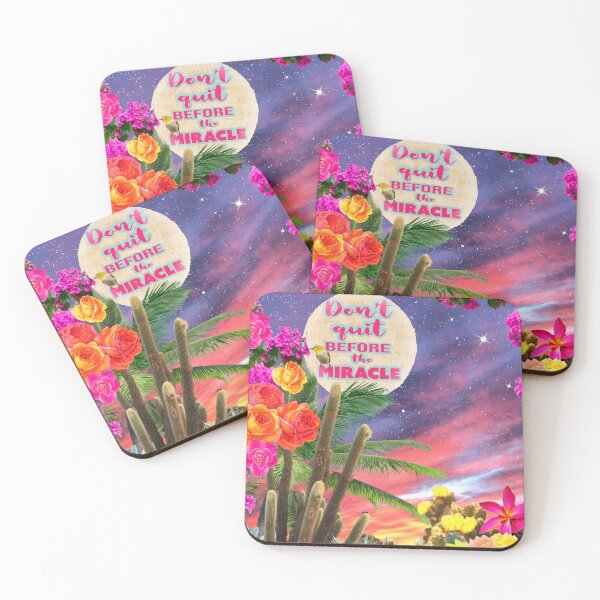Item preview, Don't Quit Before the Miracle designed and sold by Sylvia Marina Martinez.