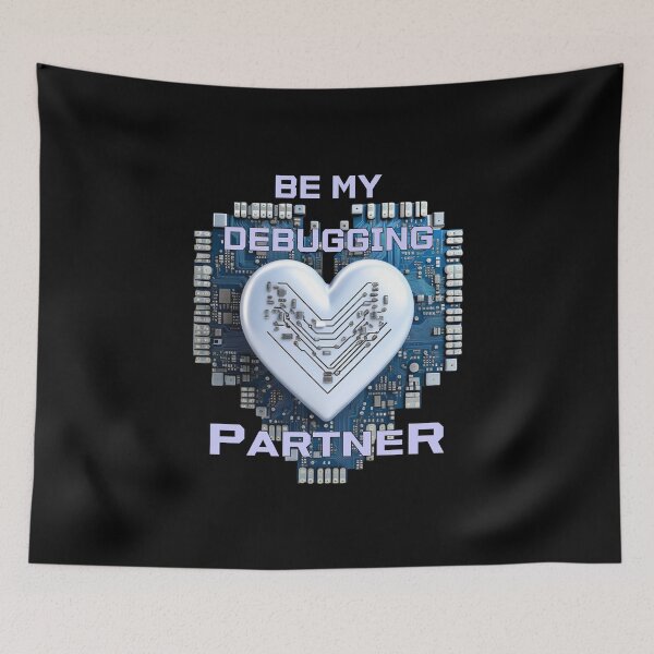 Item preview, Be My Debugging Partner designed and sold by PepeCartoon.