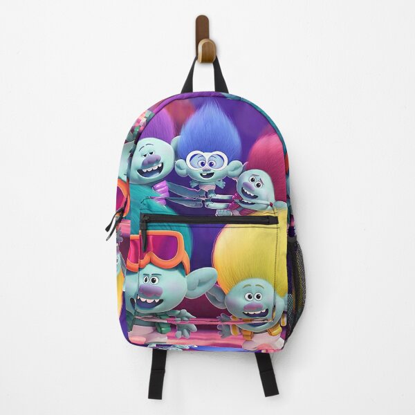 Trolls World Tour Poppy Girl School Backpack BookBAG Lunch Box SET Kids  Gift Toy