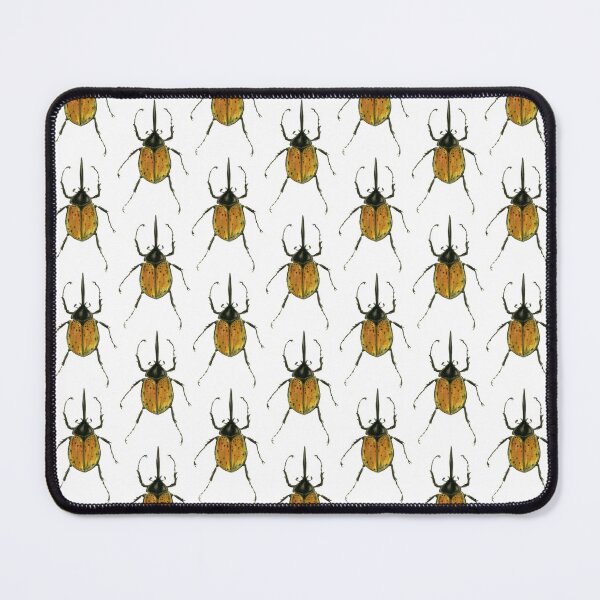 Item preview, Insect Bug Brown beetle Dynaste Hercule - Watercolor designed and sold by Alheix.